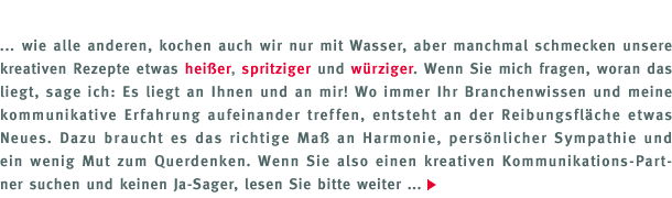 Branchenwissen und Erfahrung
